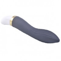 12-Speed Black Rechargeable Silicone Vibrator (LAST ONES AVAILABLE!)
